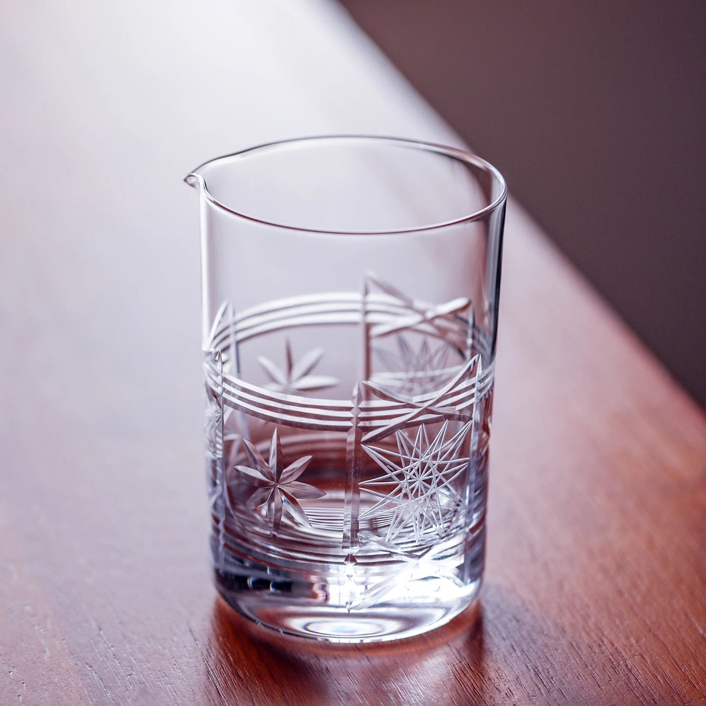 Håndlaget Krystall Mikseglass 550 ml - BarBozz